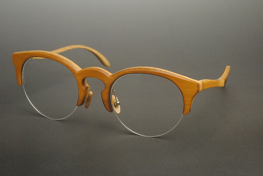 晒竹製眼鏡フレーム