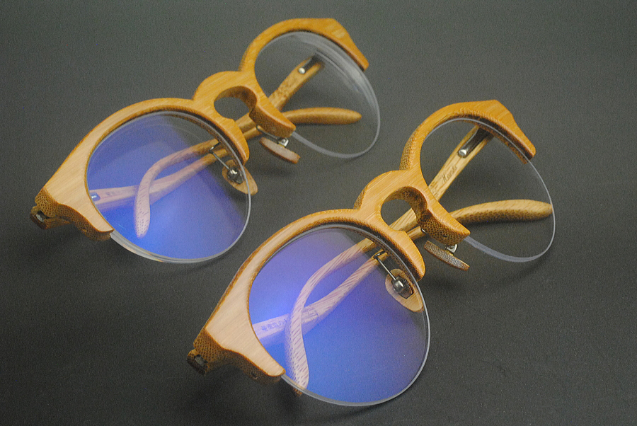 オーダーメイド眼鏡フレーム 晒竹フレームの写真60